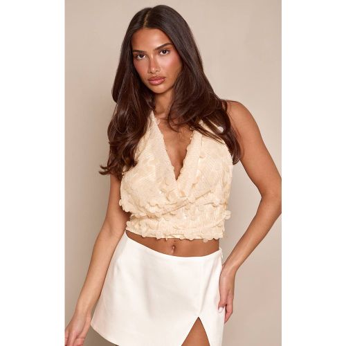 Lemon Top Col Bénitier À Sequins Ronds | Taille 32 - PrettyLittleThing - Modalova