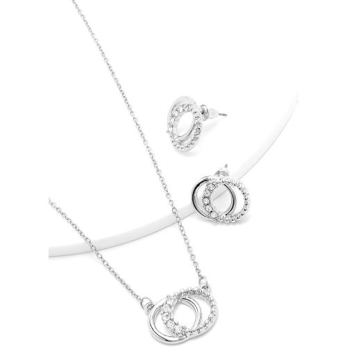 Ensemble Collier Et Boucles D'oreilles À Maillons - boohoo - Modalova