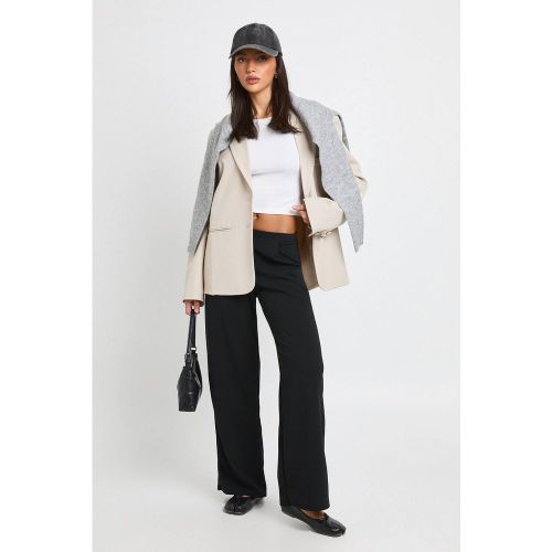 Basics Pantalon à jambes larges | Taille 46 - boohoo - Modalova