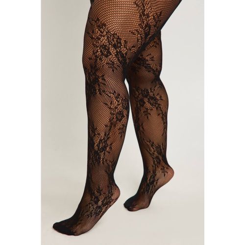 Collants à détails en dentelle - boohoo - Modalova