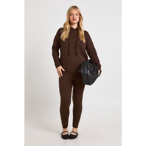 Ensemble Coordonné Petite Hoodie Et Pantalon En Maille Douce | Taille Medium - boohoo - Modalova