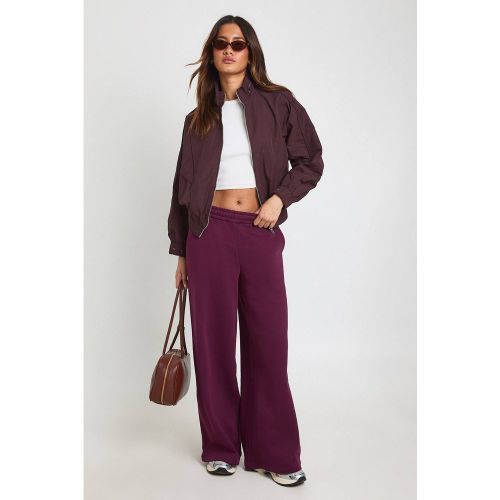 Jogging Jambe Large | Taille Medium - boohoo - Modalova