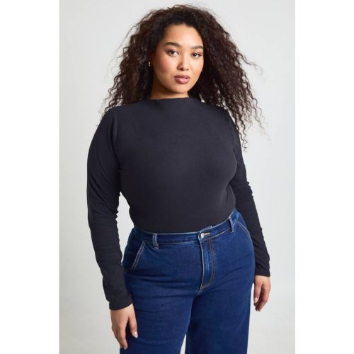 Body Manches Longues Ultra Doux À Encolure Rapportée | Taille 48 - boohoo - Modalova
