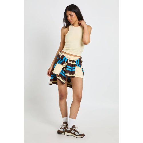 Ensemble Débardeur De Sport Et Short Molletonné Tall | Taille Medium - boohoo - Modalova