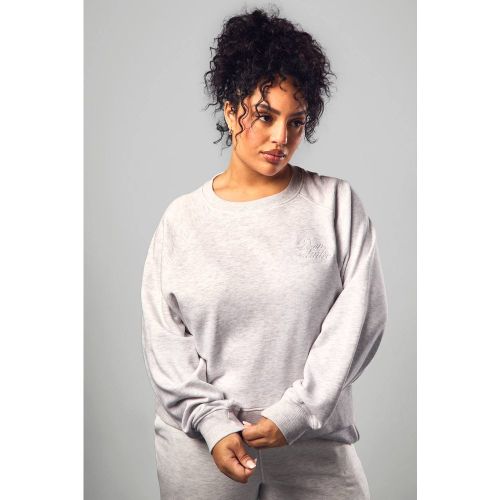 Plus Sweatshirt Boxy Plus Script | Taille 46 - DSGN Studio - Modalova