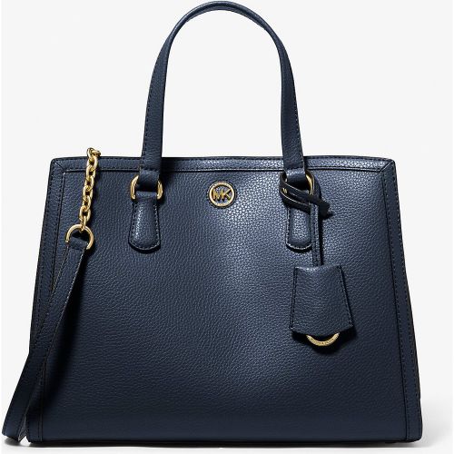 MK Sac Chantal de taille moyenne en cuir grainé - Michael Kors - MICHAEL Michael Kors - Modalova