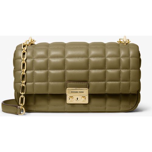 MK Grand sac porté épaule Tribeca en cuir matelassé - Michael Kors - MICHAEL Michael Kors - Modalova