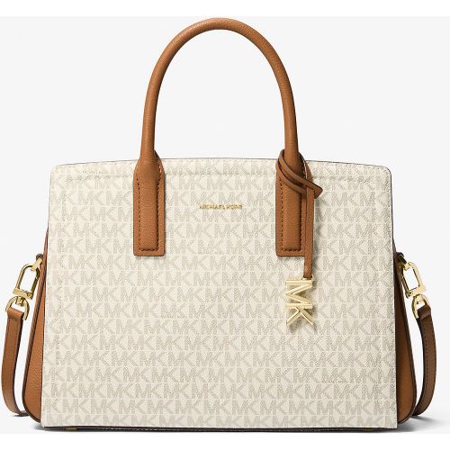 MK Sac Laila de taille moyenne à logo Signature - Michael Kors - MICHAEL Michael Kors - Modalova