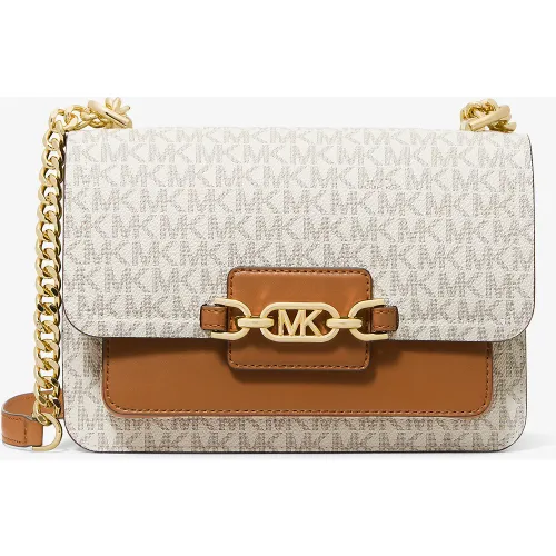 MK Grand sac porté épaule Heather à logo - Michael Kors - MICHAEL Michael Kors - Modalova