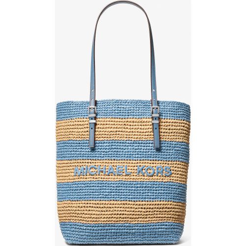 MK Grand cabas Quinn en paille crocheté à la main - Michael Kors - MICHAEL Michael Kors - Modalova
