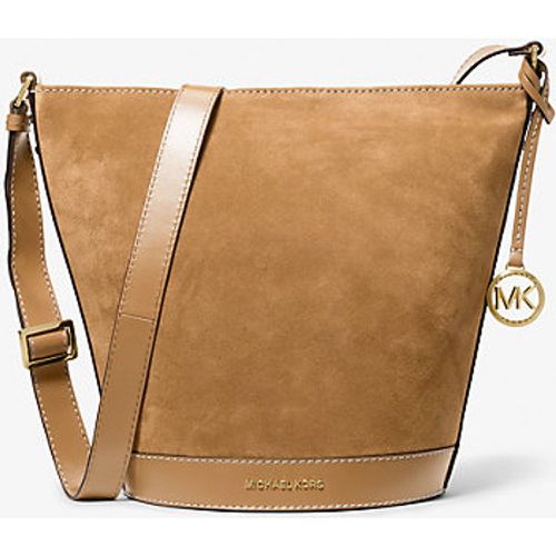 MK Besace Townsend en daim avec surpiqûres - Michael Kors - MICHAEL Michael Kors - Modalova