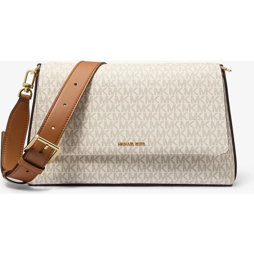 MK Grand sac à bandoulière Nessa à logo Signature - Michael Kors - MICHAEL Michael Kors - Modalova