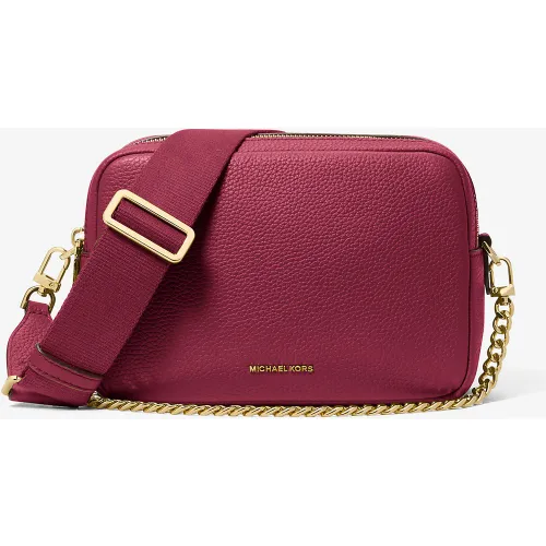 MK Sac à bandoulière pour appareil photo Bryant de taille moyenne en cuir grainé - Michael Kors - MICHAEL Michael Kors - Modalova