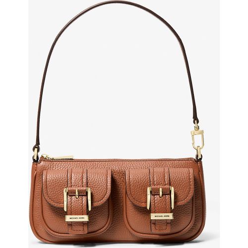 MK Petite pochette Zoe en cuir grainé - Michael Kors - MICHAEL Michael Kors - Modalova