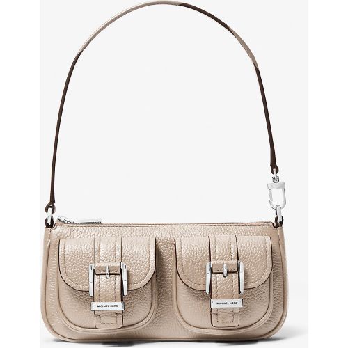 MK Petite pochette Zoe en cuir grainé - Michael Kors - MICHAEL Michael Kors - Modalova