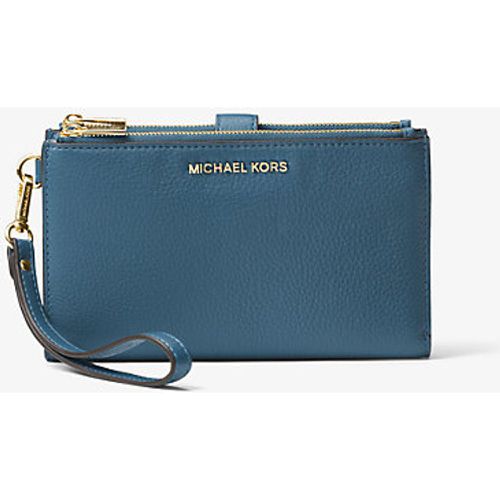 MK Portefeuille Adele en cuir pour smartphone - Michael Kors - MICHAEL Michael Kors - Modalova