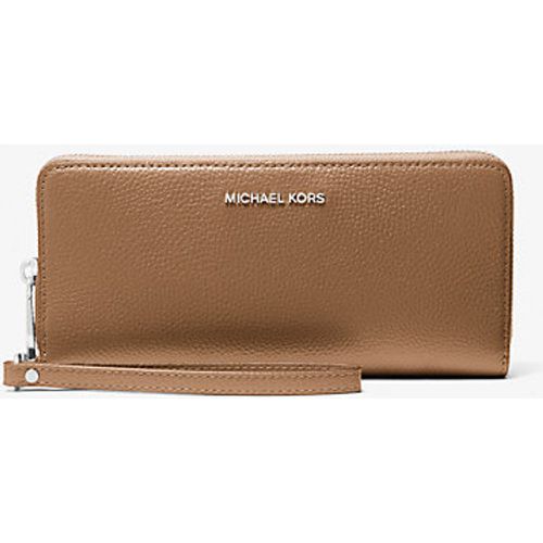 MK Grand portefeuille continental en cuir grainé - - Michael Kors - MICHAEL Michael Kors - Modalova