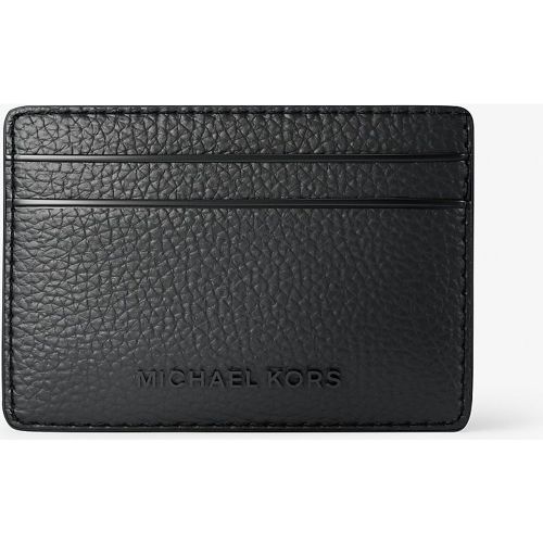 MK Porte-cartes Jet Set en cuir grainé - Michael Kors - MICHAEL Michael Kors - Modalova
