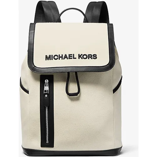 MK Sac à dos Brooklyn en toile de coton - - Michael Kors - Michael Kors Mens - Modalova