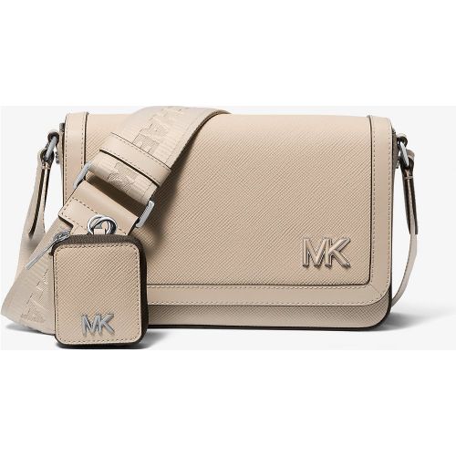 MK Mini sac à bandoulière Edison en cuir grainé avec pochette - Michael Kors - Michael Kors Mens - Modalova