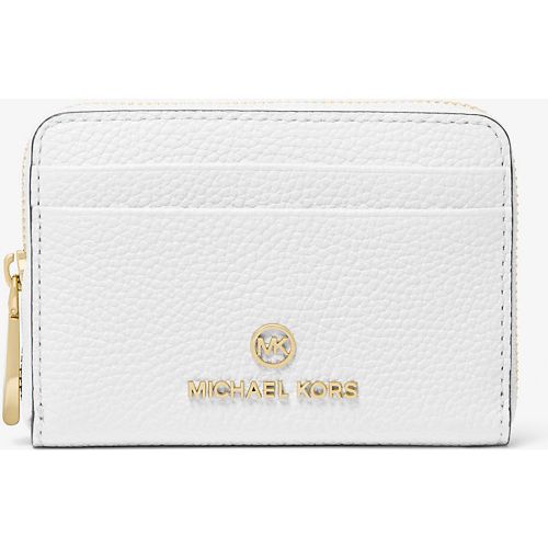 MK Petit portefeuille Jet Set en cuir grainé - Michael Kors - MICHAEL Michael Kors - Modalova