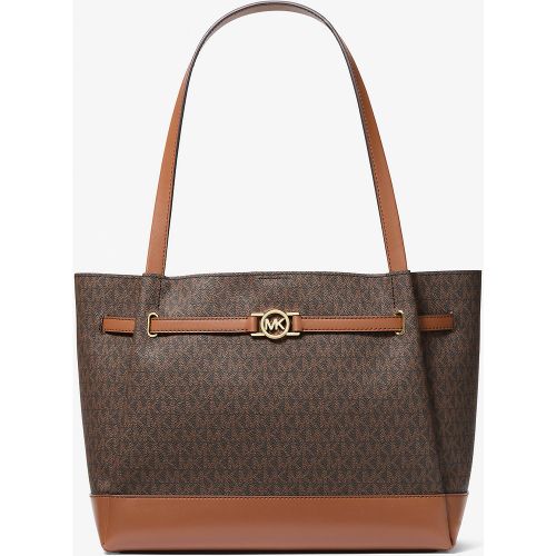 MK Grand cabas Reed à Logo Signature - Michael Kors - Michael Kors Outlet - Modalova
