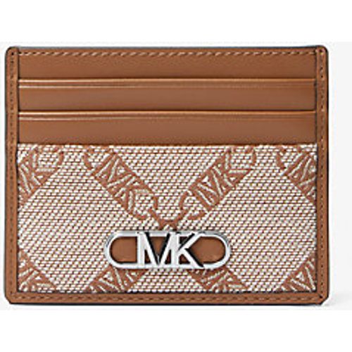 MK Porte-cartes Hudson en jacquard à logo Empire - - Michael Kors - Michael Kors Mens - Modalova