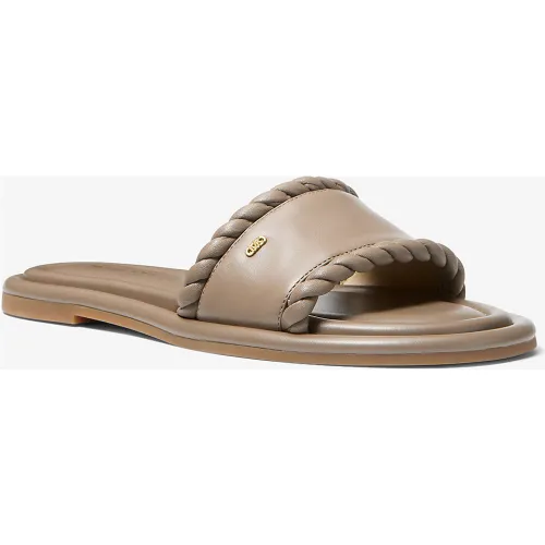 MK Mule Dana en cuir - Michael Kors - MICHAEL Michael Kors - Modalova