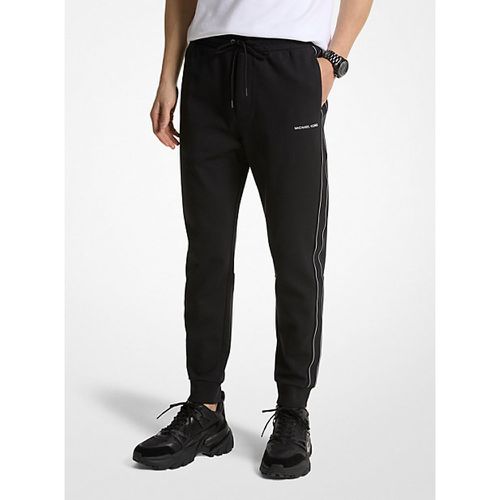 MK Pantalon de jogging en mélange de coton avec bande à logos - - Michael Kors - Michael Kors Mens - Modalova