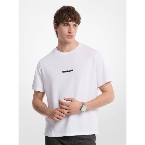 MK T-shirt en coton avec logo - Michael Kors - Michael Kors Mens - Modalova