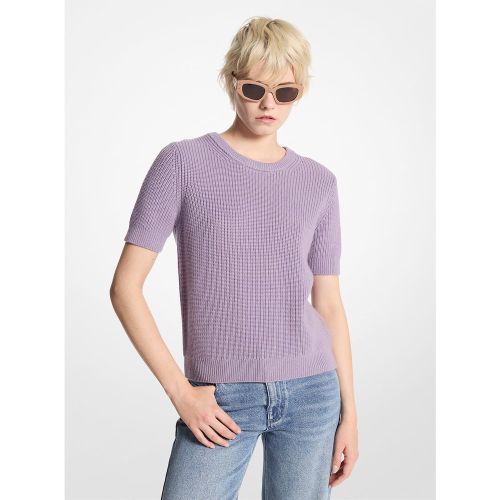 MK Pull en laine à manches courtes - Michael Kors - MICHAEL Michael Kors - Modalova