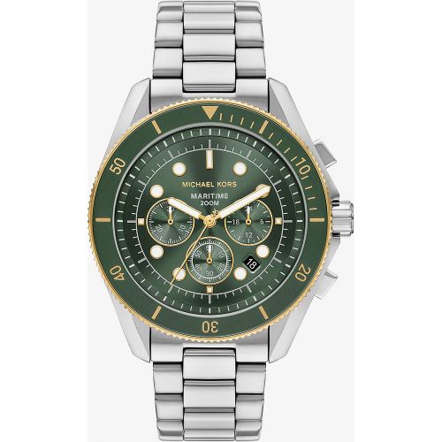 MK Montre Maritime bicolore surdimensionnée - Michael Kors - Modalova