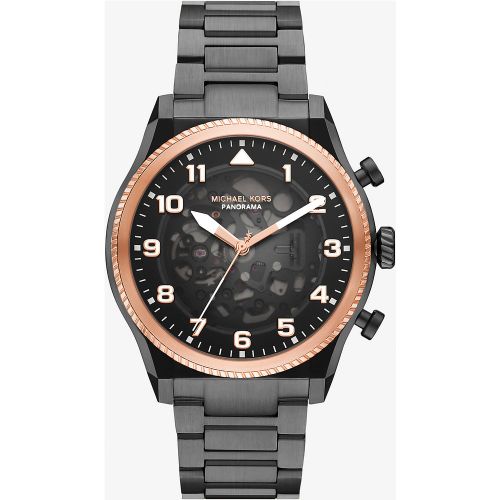 MK Montre Panorama bicolore surdimensionnée - Michael Kors - Modalova