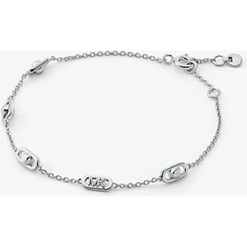 MK Bracelet à maillons Astor en sterling plaqué en métal précieux avec pierres pavées - Michael Kors - Modalova