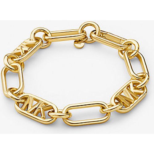 MK Bracelet à maillons en laiton plaqué en métal précieux - Michael Kors - Modalova