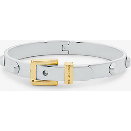 MK Petit bracelet rigide Colby en laiton plaqué en métal précieux - Michael Kors - Modalova
