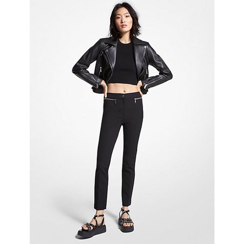 MK Pantalon en crêpe extensible - Michael Kors - MICHAEL Michael Kors - Modalova