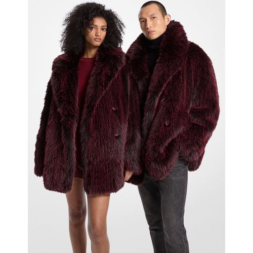 MK Caban en fausse fourrure - Michael Kors - MICHAEL Michael Kors - Modalova