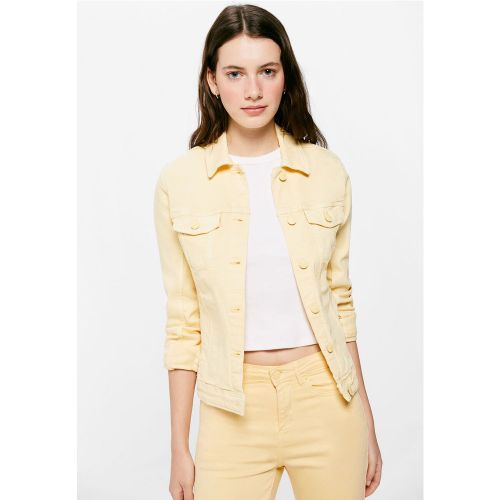 Veste jean couleur coton - Springfield - Modalova