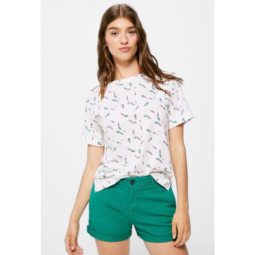 T-shirt épaules crochet - Springfield - Modalova