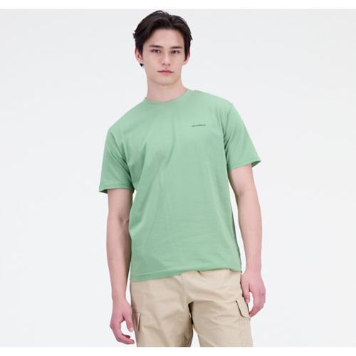 Essentials Cafe Shop Front Cotton Jersey T-Shirt en , Taille L - New Balance - Modalova