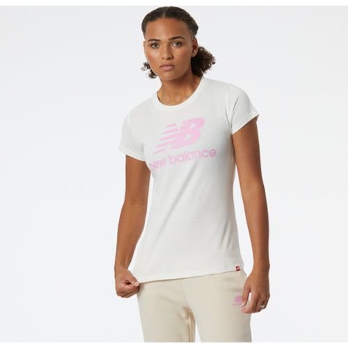 T-Shirt Essentials Stacked Logo en , Cotton, Taille S - New Balance - Modalova