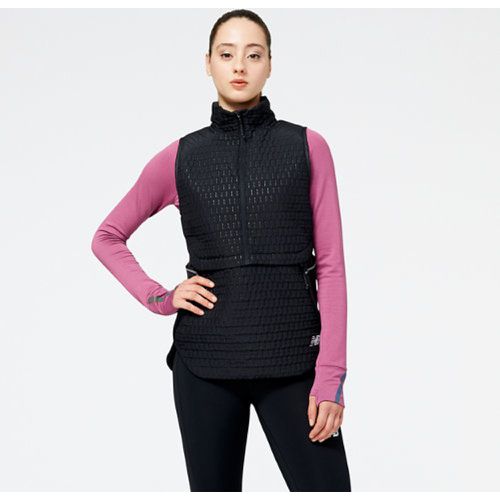 NB Heat Grid Vest en , Poly Knit, Taille S - New Balance - Modalova