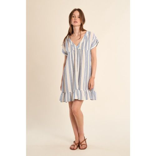 Robe en coton, rayée - MOLLY BRACKEN - Modalova