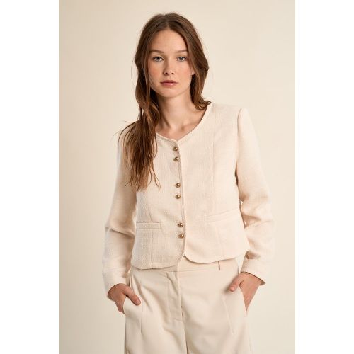 Veste courte, en tweed - MOLLY BRACKEN - Modalova