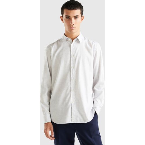 Benetton, Chemise Coupe Regular, taille L, Blanc - United Colors of Benetton - Modalova