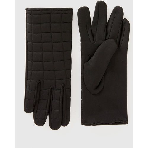 Benetton, Gants Rembourrés En Nylon, taille M, Noir - United Colors of Benetton - Modalova