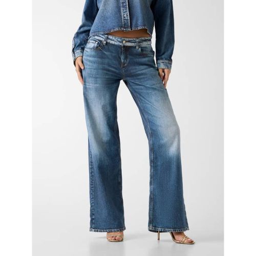 Jean Baggy Jambe Ample - Guess - Modalova