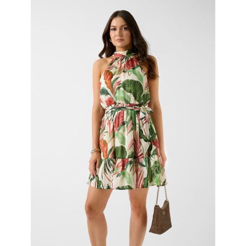 Robe Mini Imprimée - Guess - Modalova