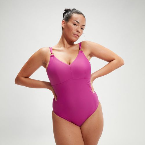 Maillot de bain effet galbant à bretelles baie - Speedo - Modalova